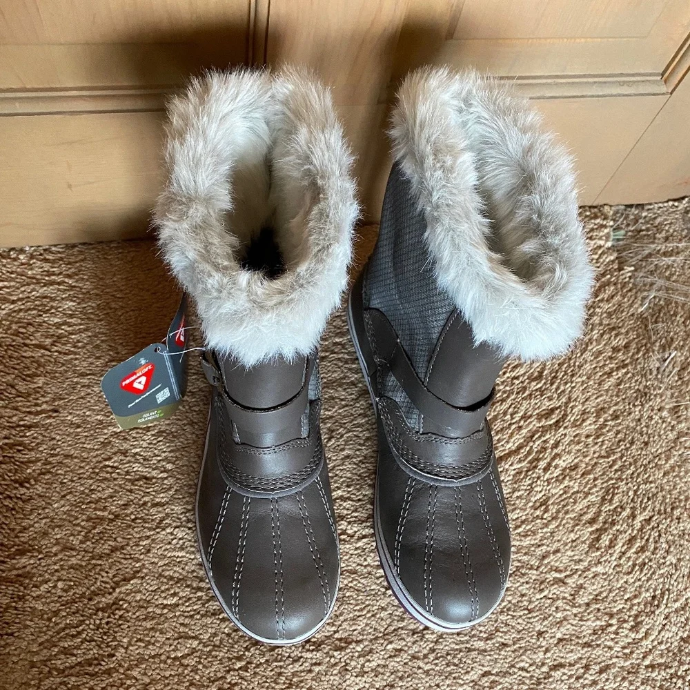 LL BEAN Tek2.5 Waterproof Lightweight Winter Boots‎ Primaloft Insulation NWT